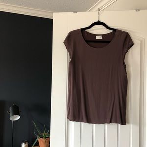 Wilfred Free, Cap Sleeve Style Blouse, Size M